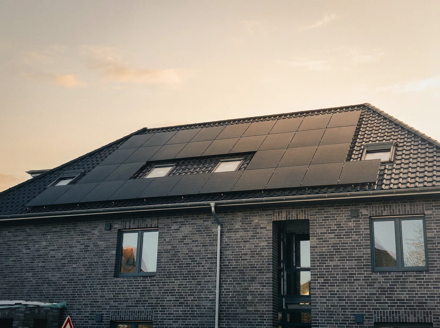 Einfamilienhaus mit Photovoltaikanlage in NRW